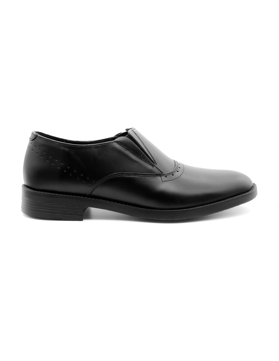 Zapato para diabético Exterior Piel Color Negro Para Hombre De RBCOLLECTION