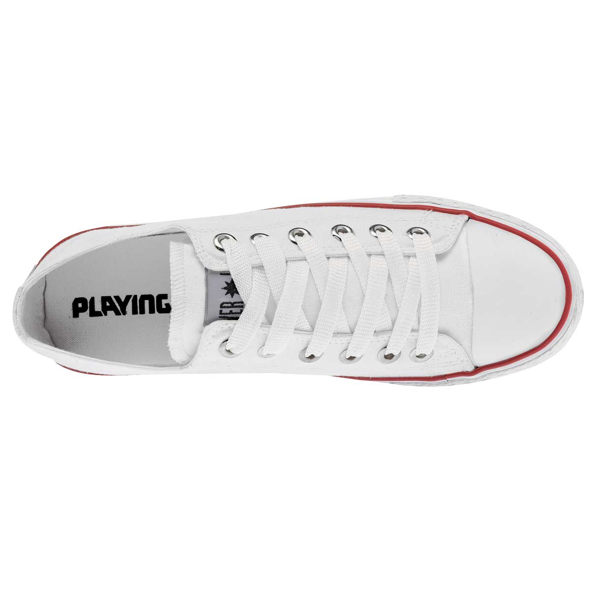 Tenis con cordones Exterior Textil Color Blanco Para Hombre De Playing