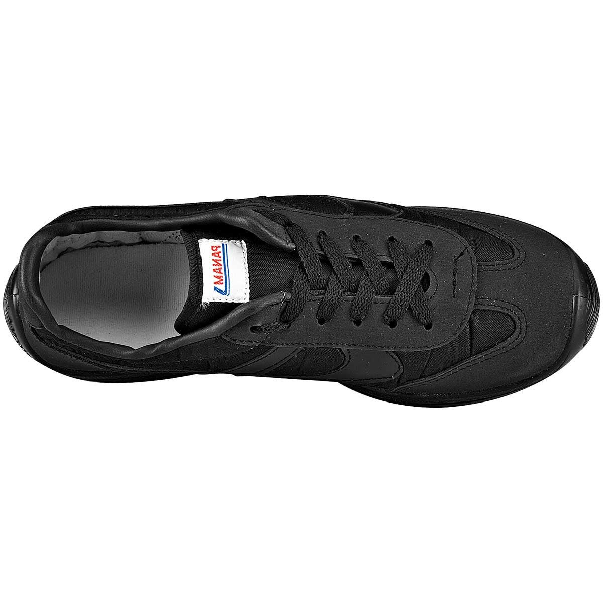 Tenis botin Exterior Textil Color Negro Para Hombre De Panam