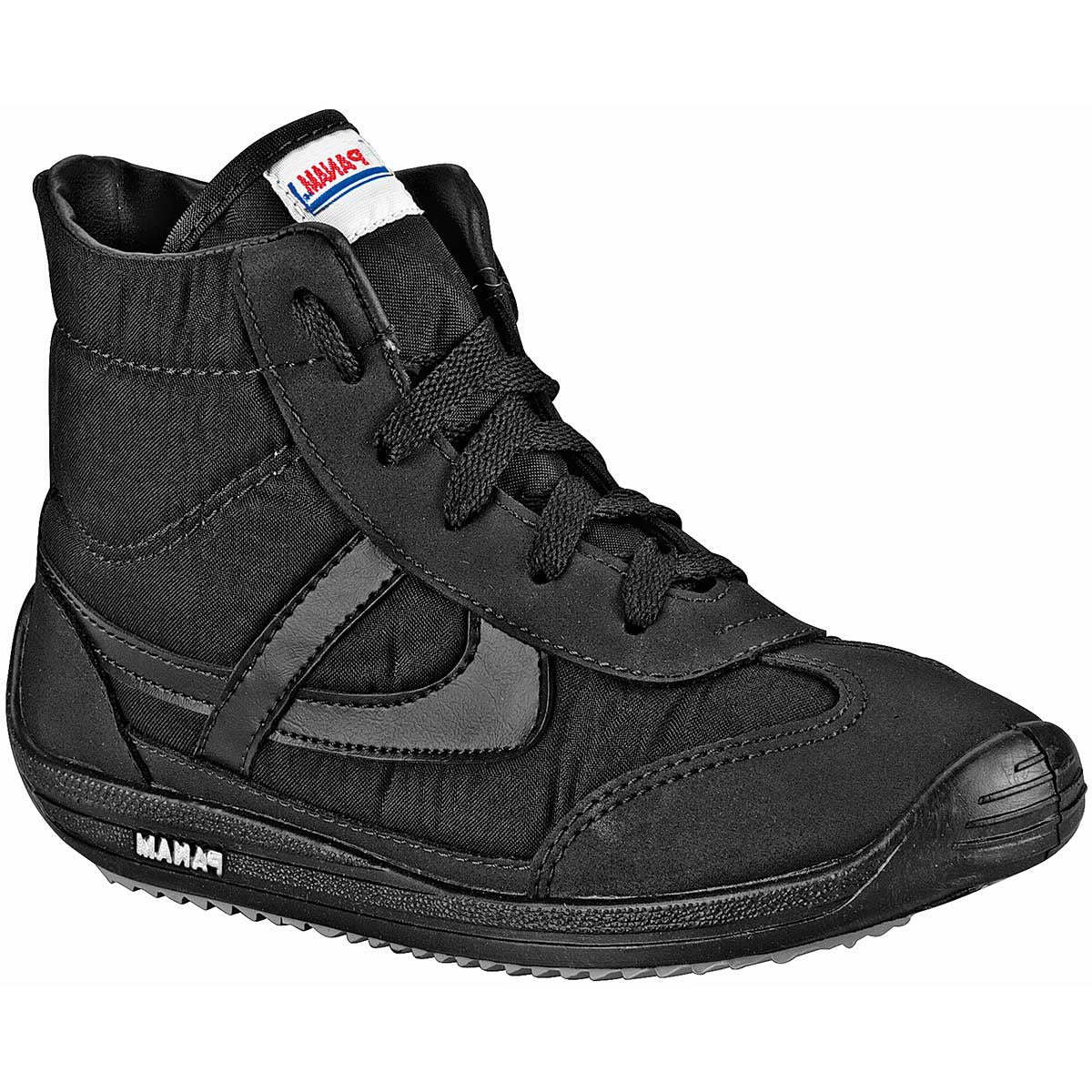 Tenis botin Exterior Textil Color Negro Para Hombre De Panam