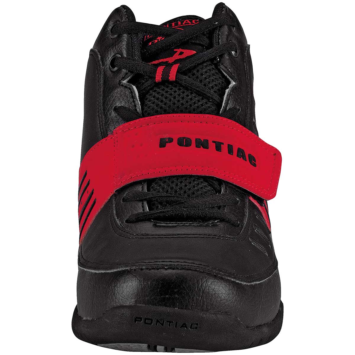 Tenis deportivos Exterior Sintético Color Negro Con Rojo Para Hombre De Pontiac