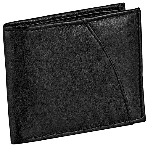 Billetera Exterior Piel Color Negro de RBCOLLECTION