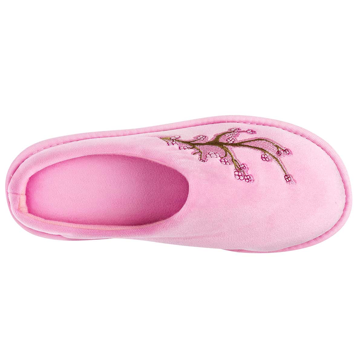 Pantuflas Exterior Textil Color Rosa Para Mujer De Arra