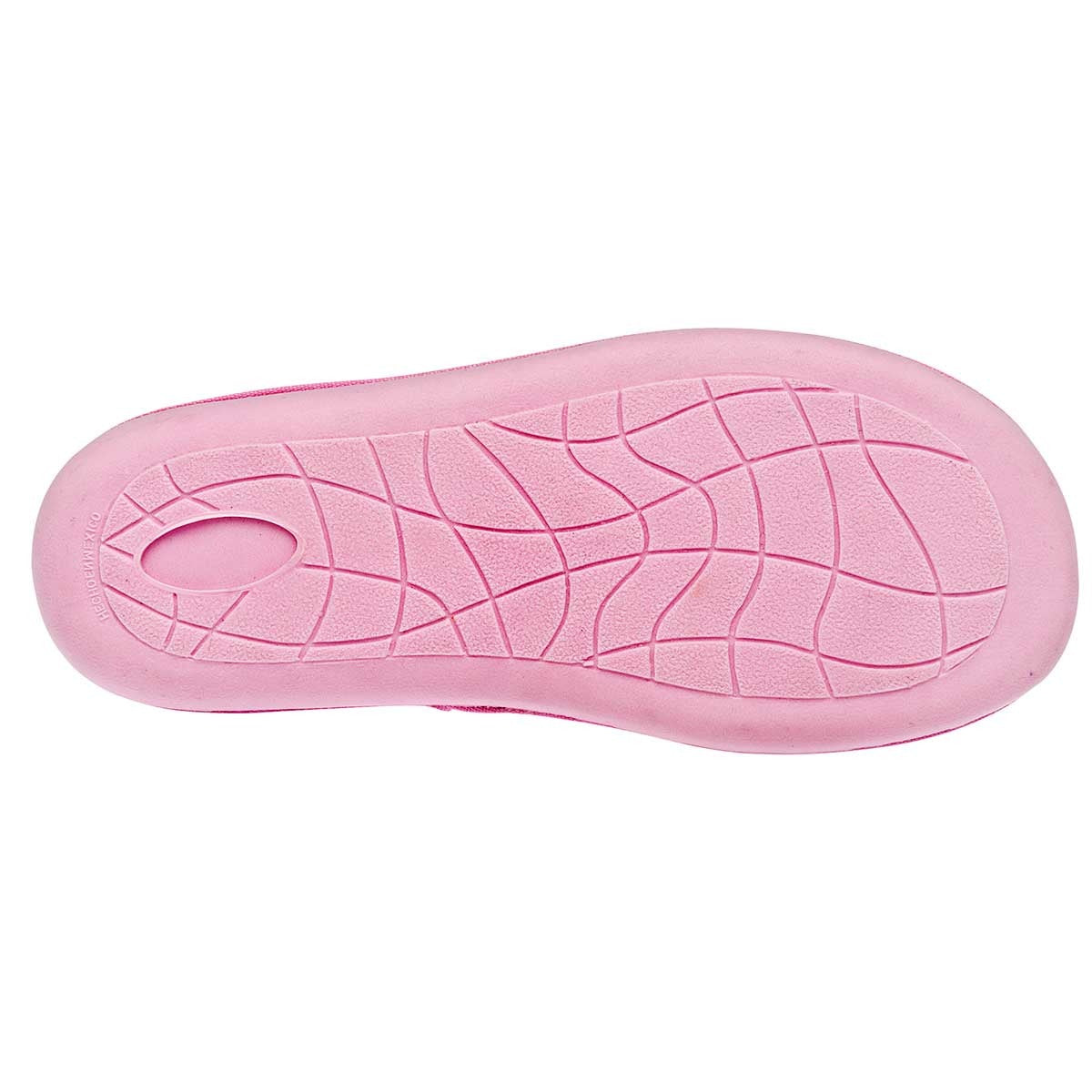 Pantuflas Exterior Textil Color Rosa Para Mujer De Arra