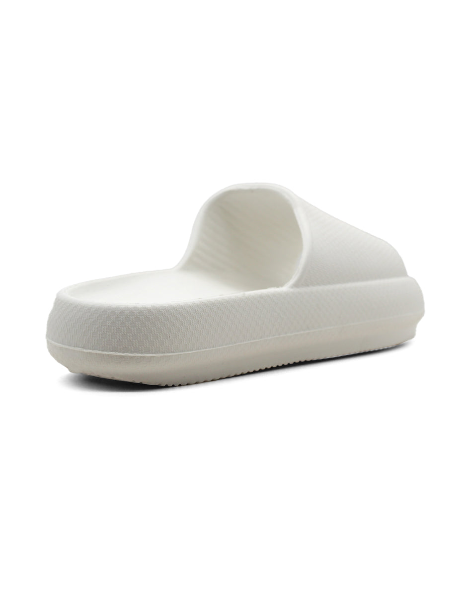 Sandalias de piso  Exterior Sintético Color Blanco Para Mujer De RBBASICS