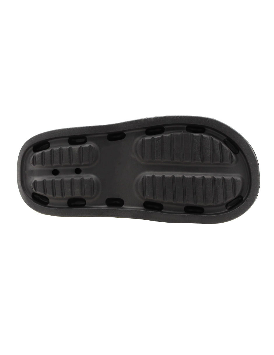 Sandalias de piso Exterior Sintético Color Negro Para Mujer De RBBASICS