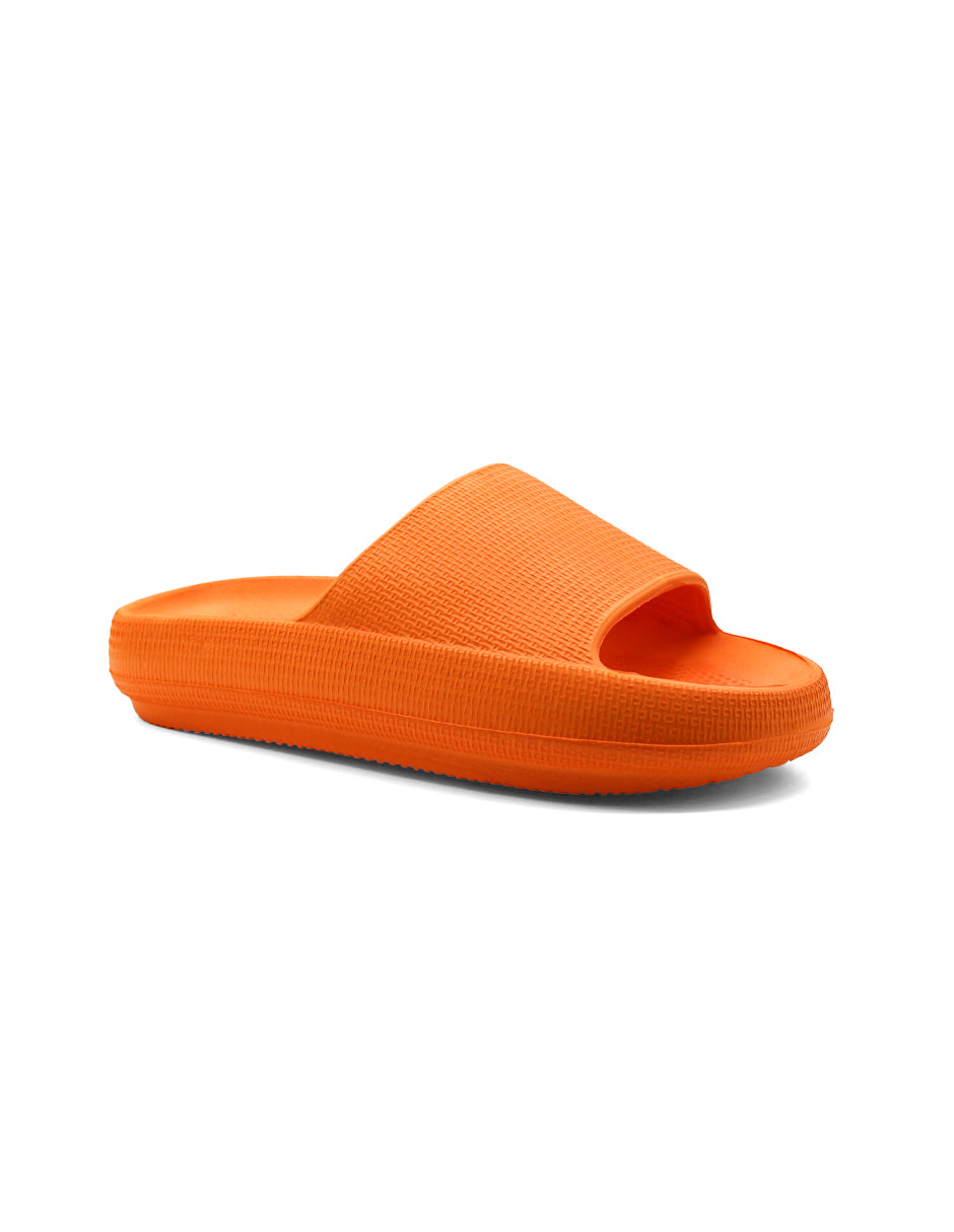 Sandalias clásicas Exterior Sintético Color Naranja Para Mujer De RBCOLLECTION