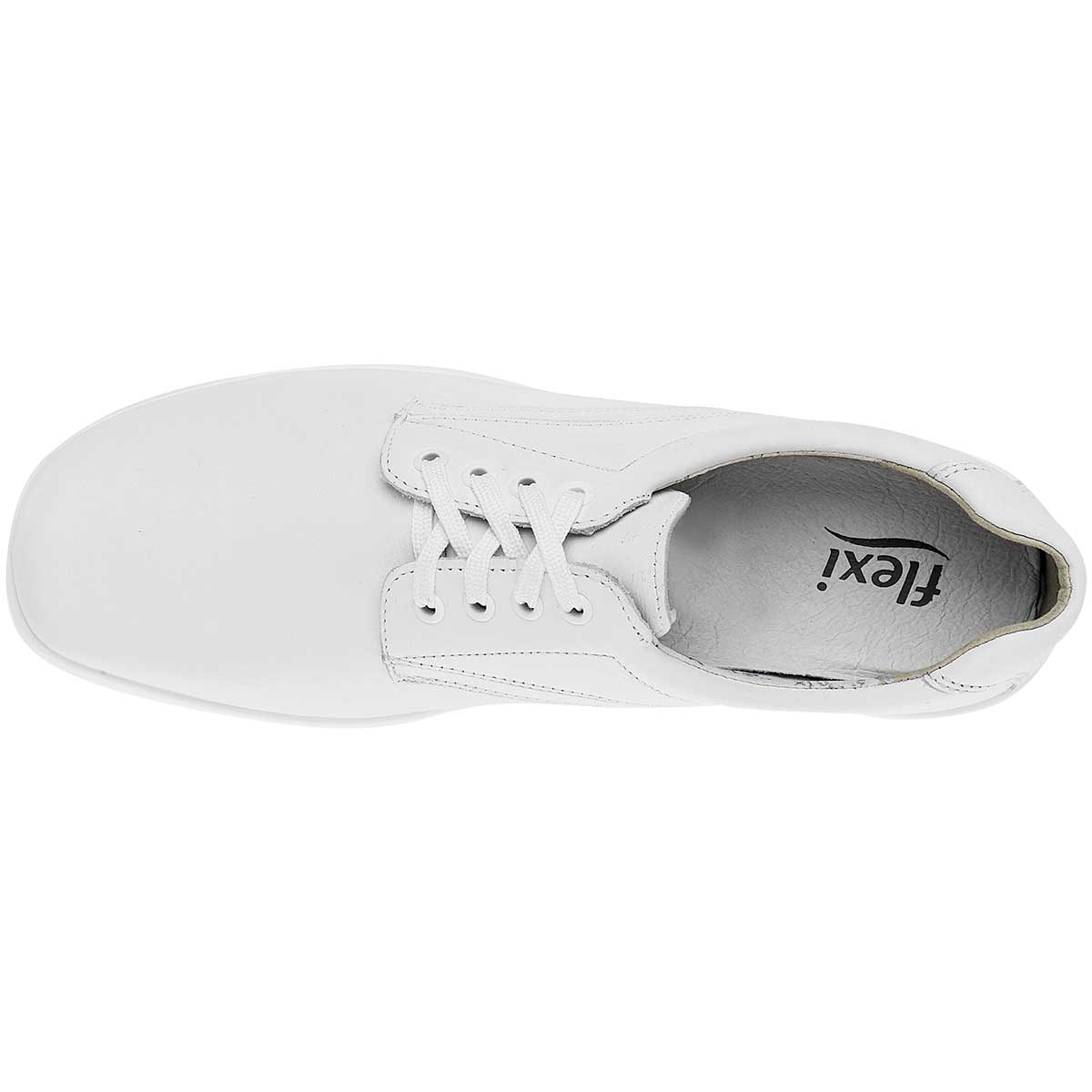 Zapatos para diabético Exterior Piel Color Blanco Para Mujer De Flexi