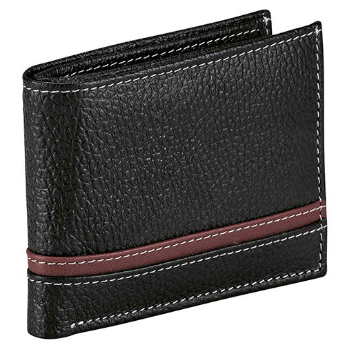 Billetera Exterior Piel sintetico Color Negro de RBCOLLECTION