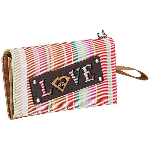 Cartera Exterior Textil Color Beige de RBCOLLECTION