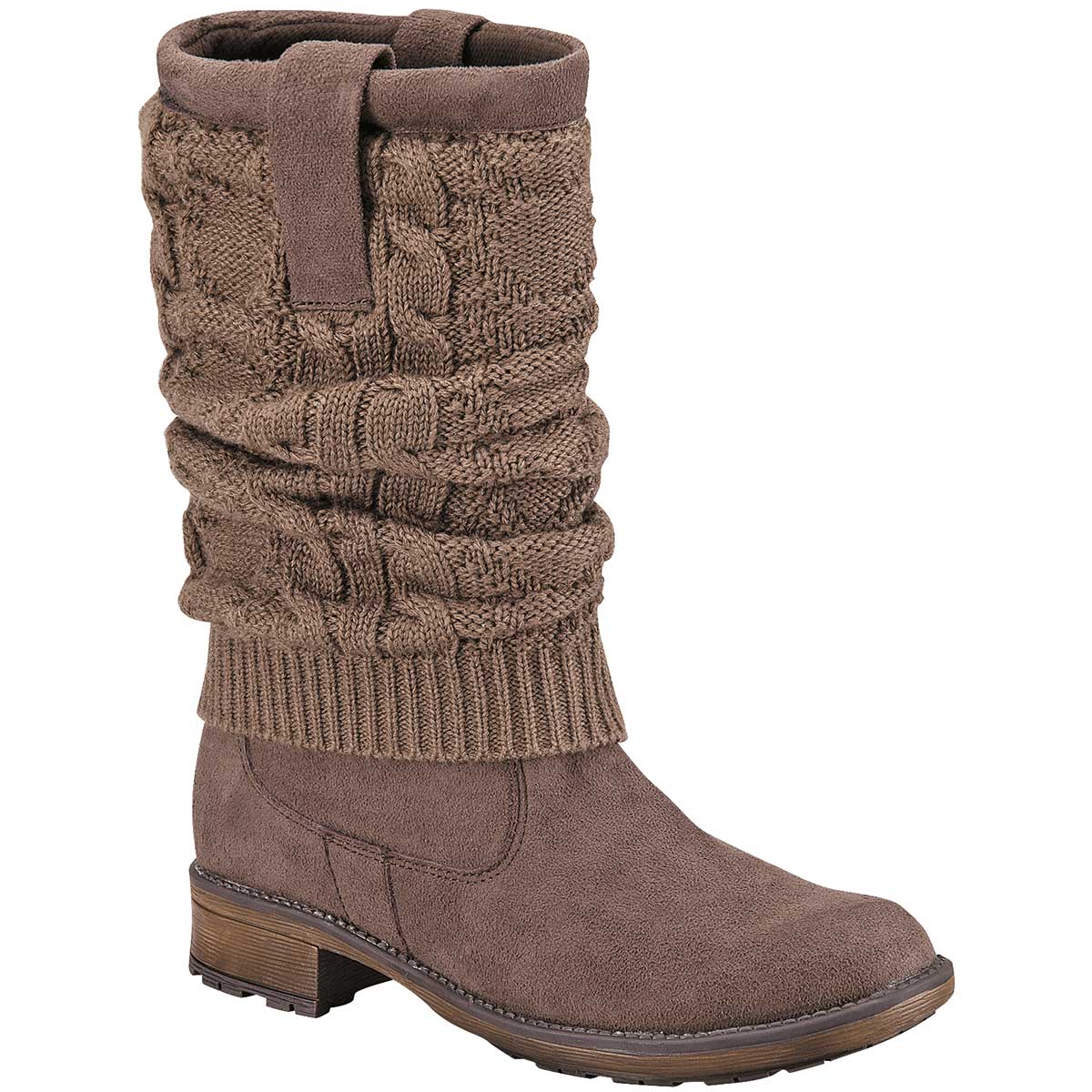 Botas altas Exterior Sintético Color Café Para Mujer De Daddy