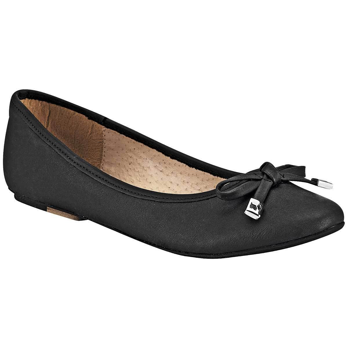 Flats clasicas Exterior Gamuza sintetica Color Negro de Ferrioni