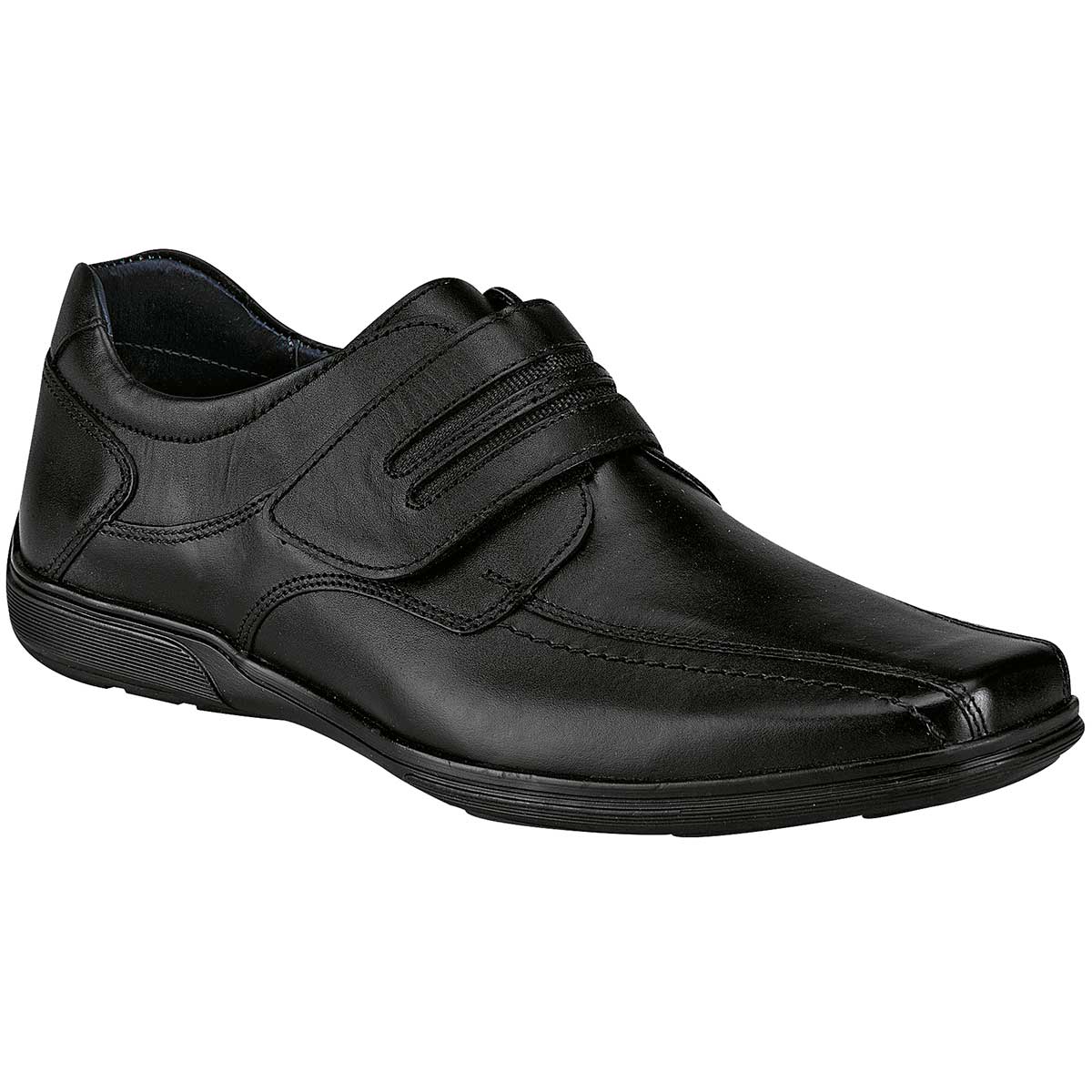 Zapatos confort y diabetico Exterior Piel Color Negro Para Hombre De Merano