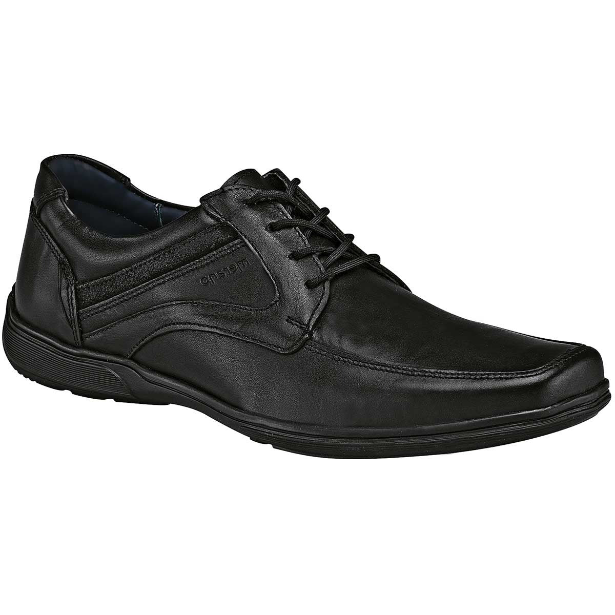 Zapatos confort y diabetico Exterior Piel Color Negro Para Hombre De Merano