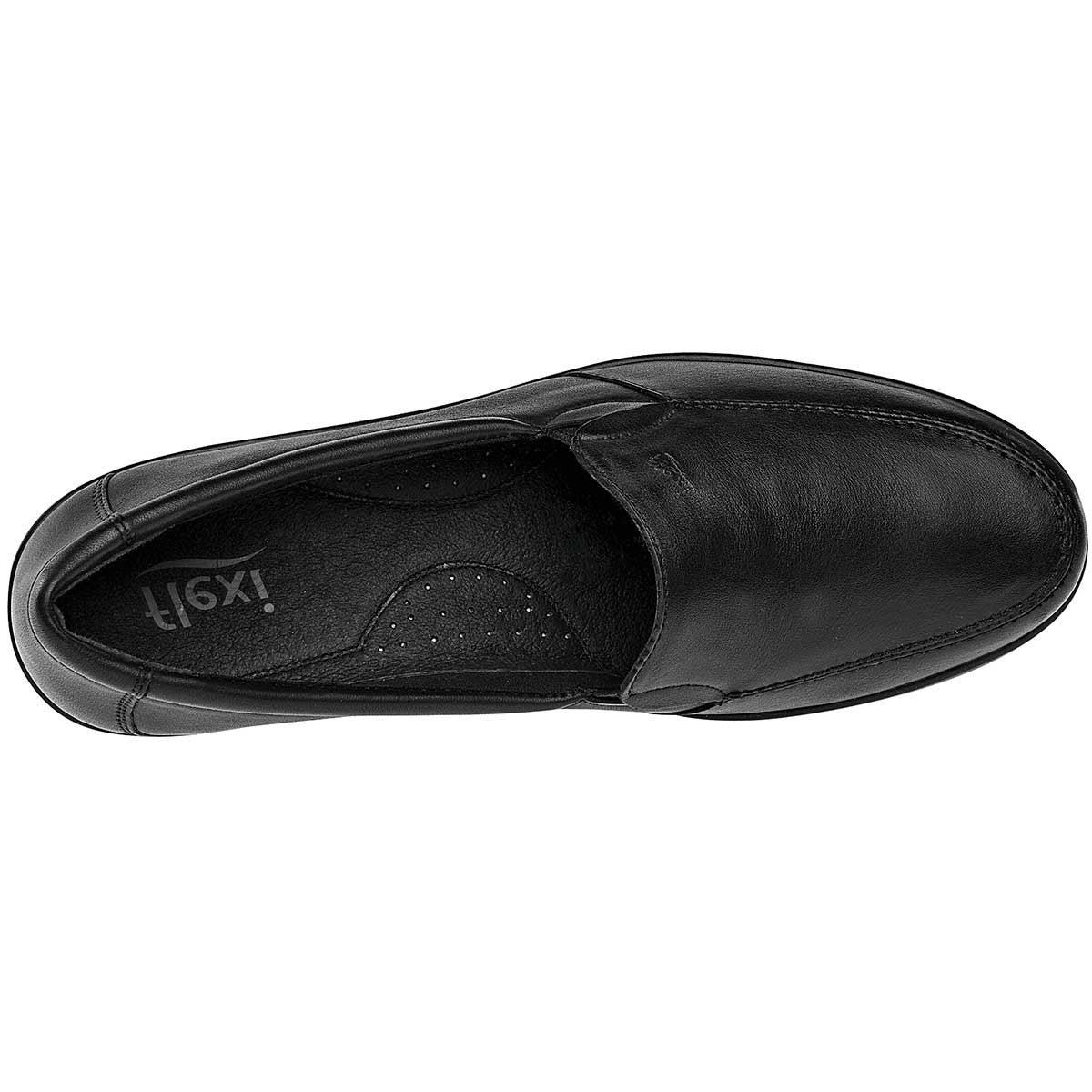 Confort Exterior Piel Color Negro Para Mujer De Flexi