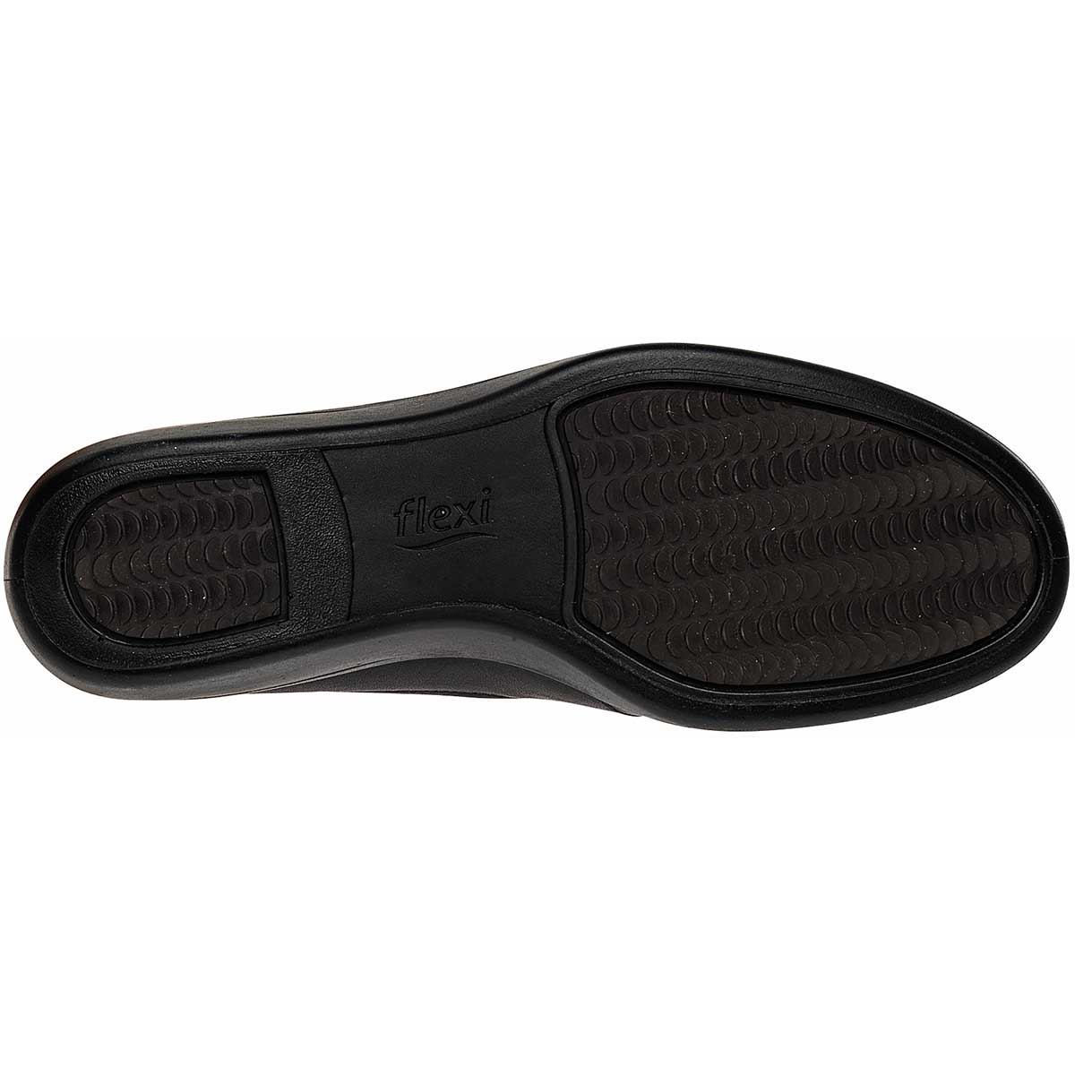 Confort Exterior Piel Color Negro Para Mujer De Flexi