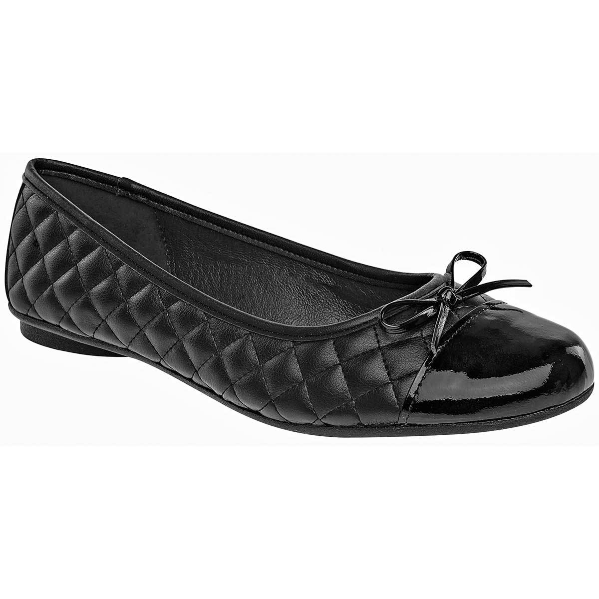 Flats clasicas Exterior Piel sintetica Color Negro de Flexi