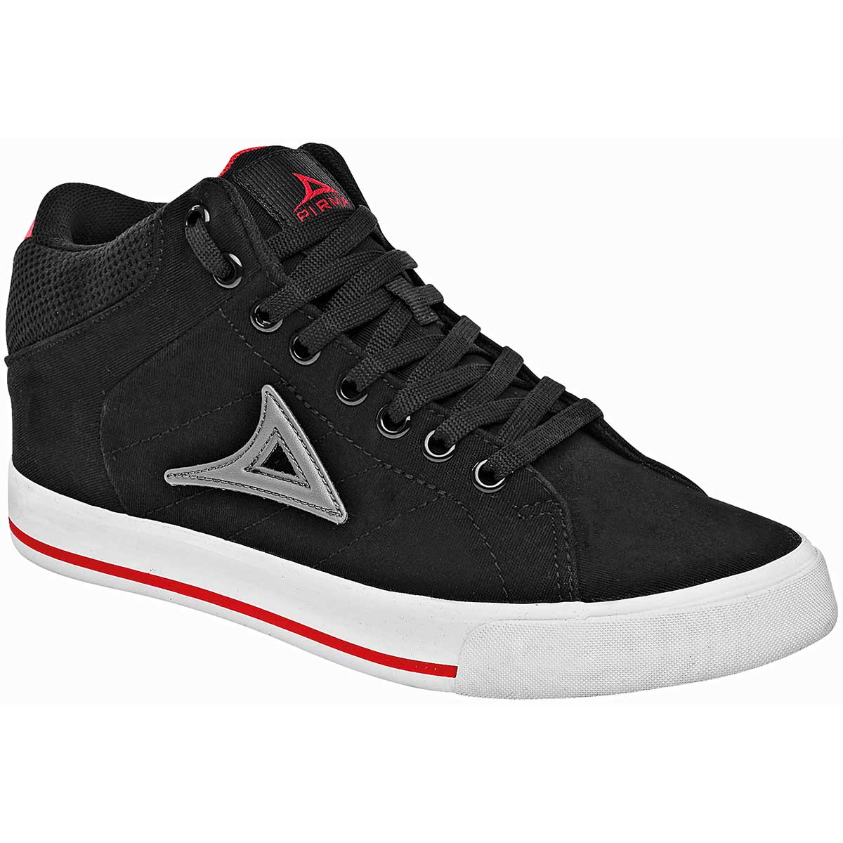 Tenis botin Exterior Textil Color Negro Con Gris Para Hombre De Pirma