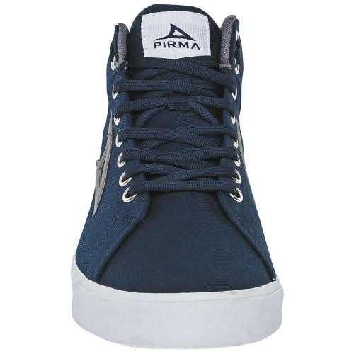 Tenis botin Exterior Textil Color Marino Con Gris Para Hombre De Pirma