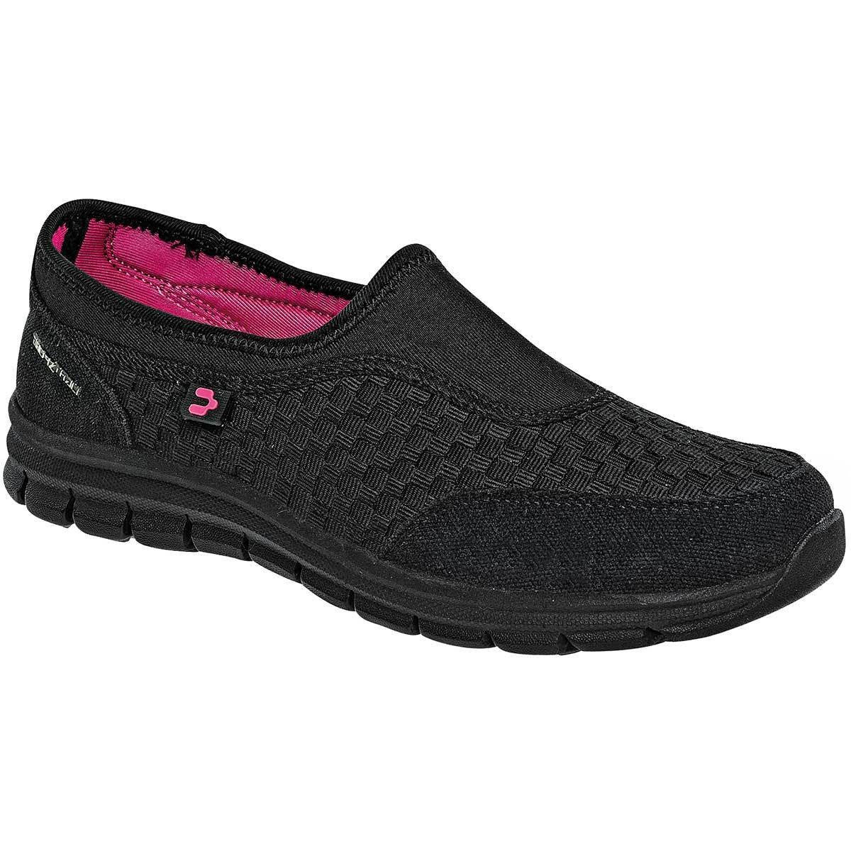 Sin cordones Exterior Piel sintetica Color Negro de Charly