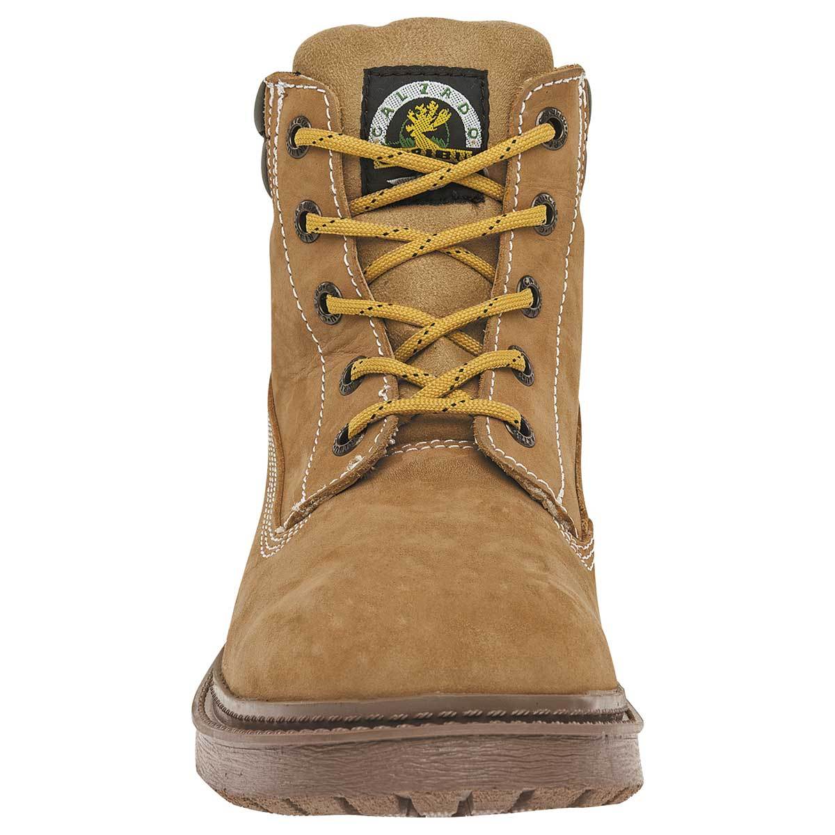 Botas casuales Exterior Piel Color Amarillo de Caribu