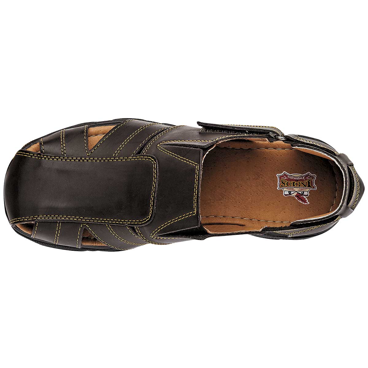 Sandalias Exterior Sintético Color Café Para Hombre De Indios