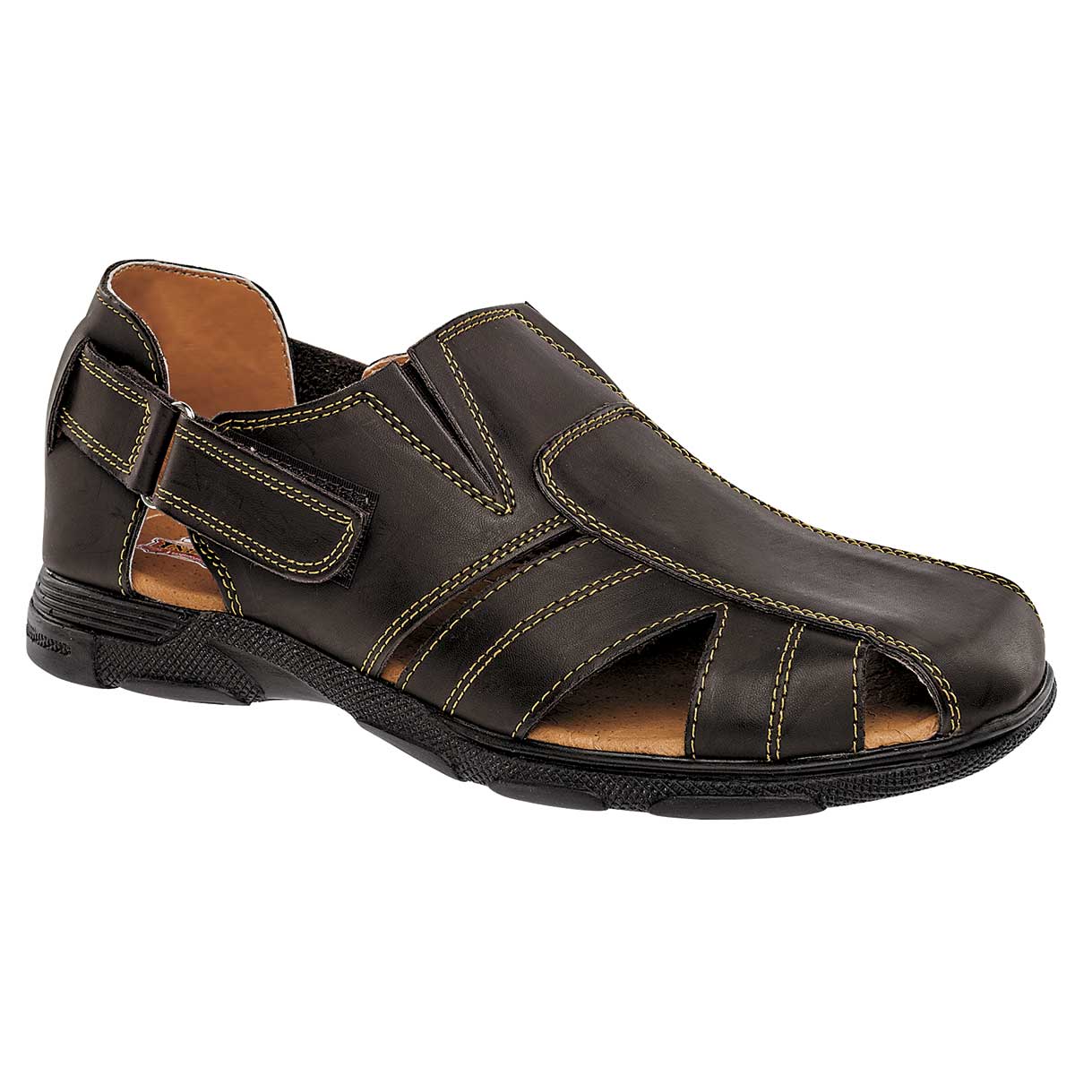 Sandalias Exterior Sintético Color Café Para Hombre De Indios