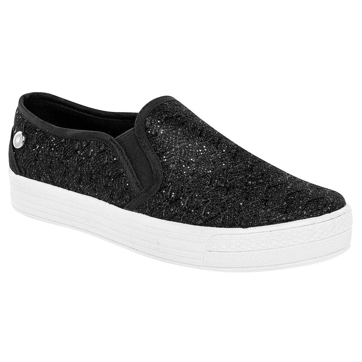 Sin cordones Exterior Textil Color Negro de Moramora