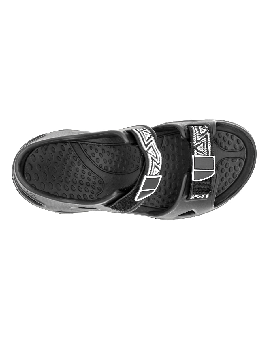 Sandalias de piso Exterior Sintético Color Negro Para Hombre De RBBASICS