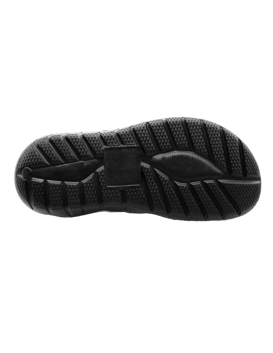 Sandalias de piso Exterior Sintético Color Negro Para Hombre De RBBASICS