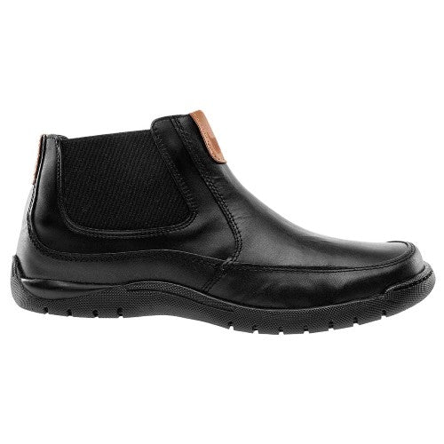 Zapato escolar Exterior Piel Color Negro Para Niño De Ferrioni