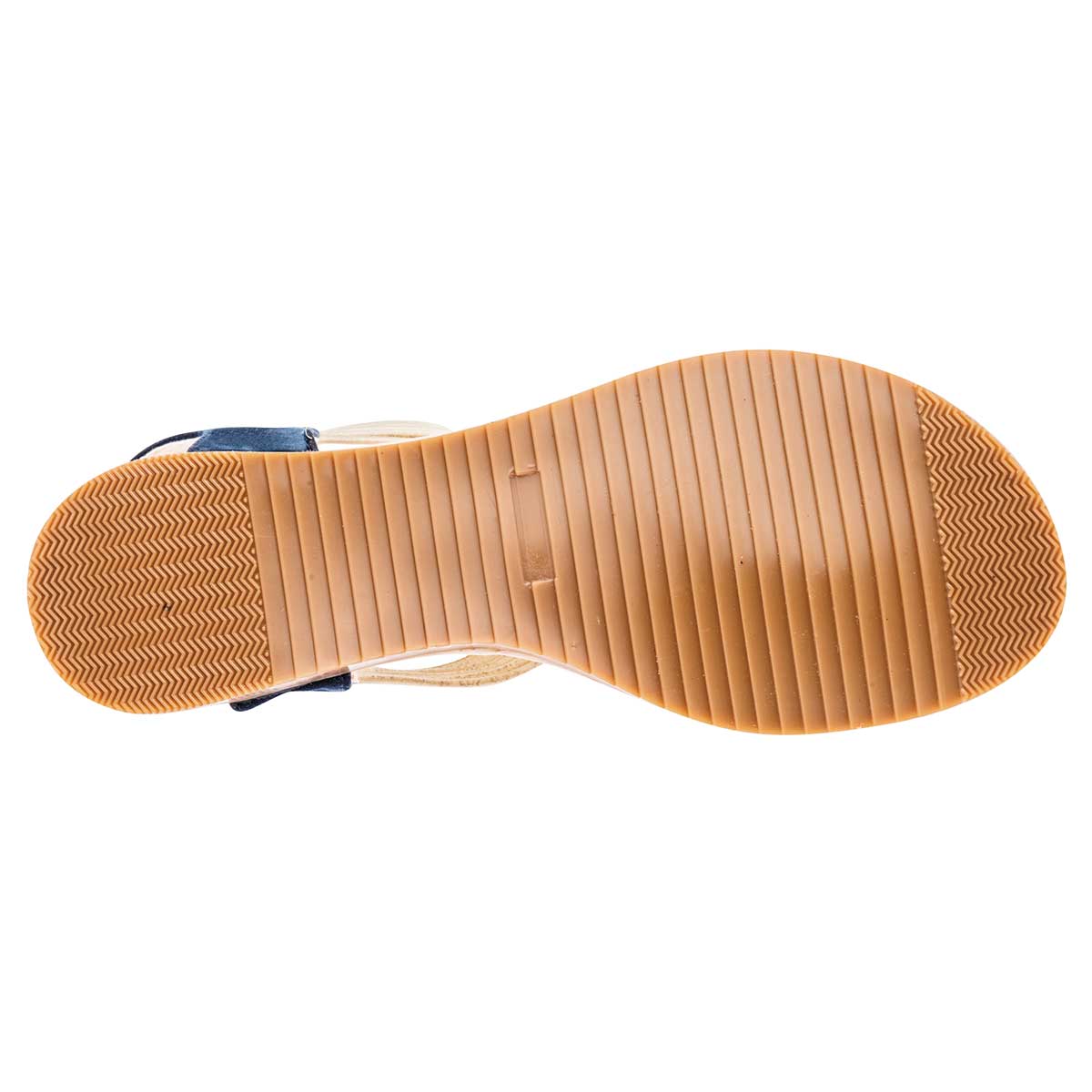 Sandalias de piso Exterior Sintético Color Marino Para Mujer De Sexy Girl