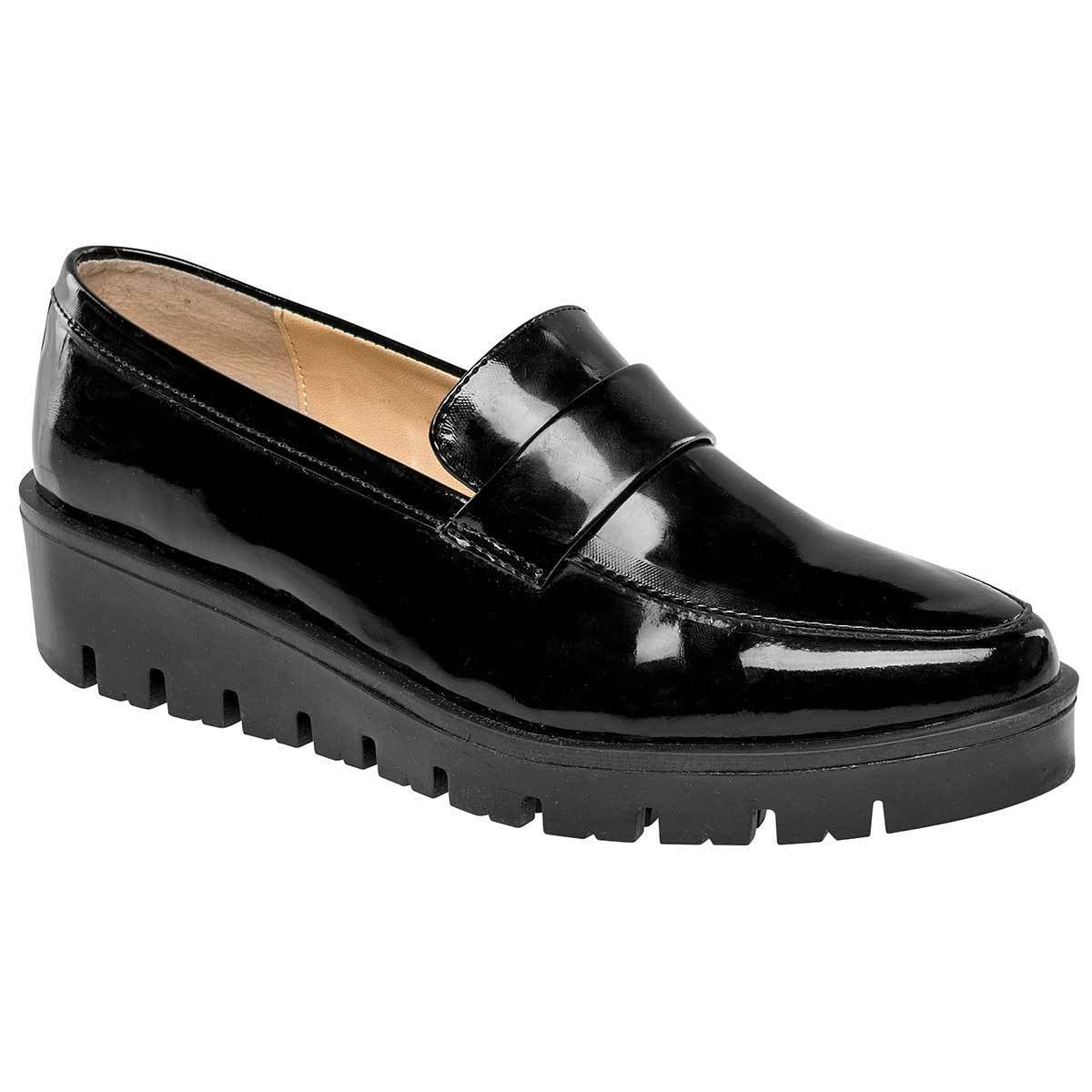 Mocasines Exterior Piel sintetica Color Negro charol de Been Class