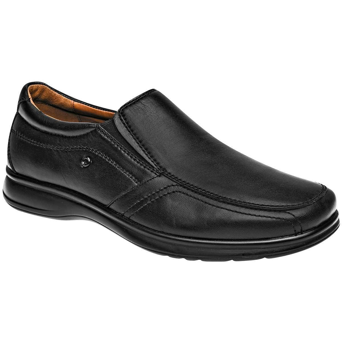 Zapatos confort y diabetico Exterior Piel Color Negro de Quirelli