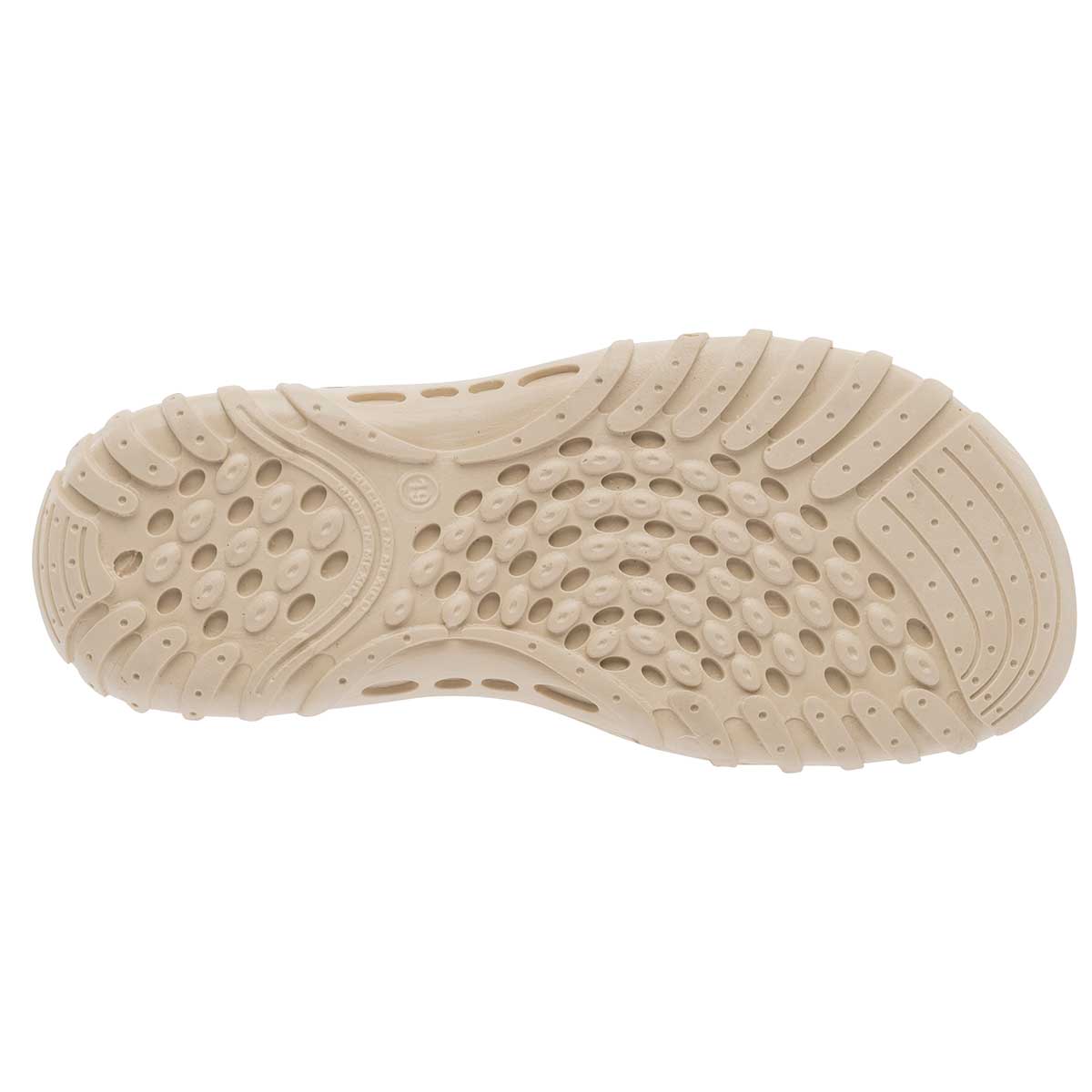Sandalias Exterior Piel Color Camel Con Beige Para Niña De Faby