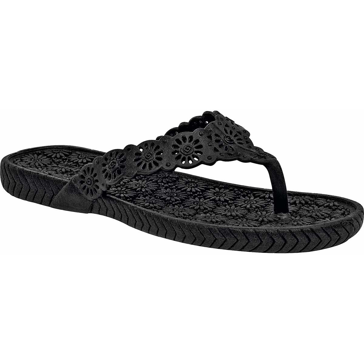 Sandalias de verano Exterior Sintético Color Negro Para Mujer De Sandak