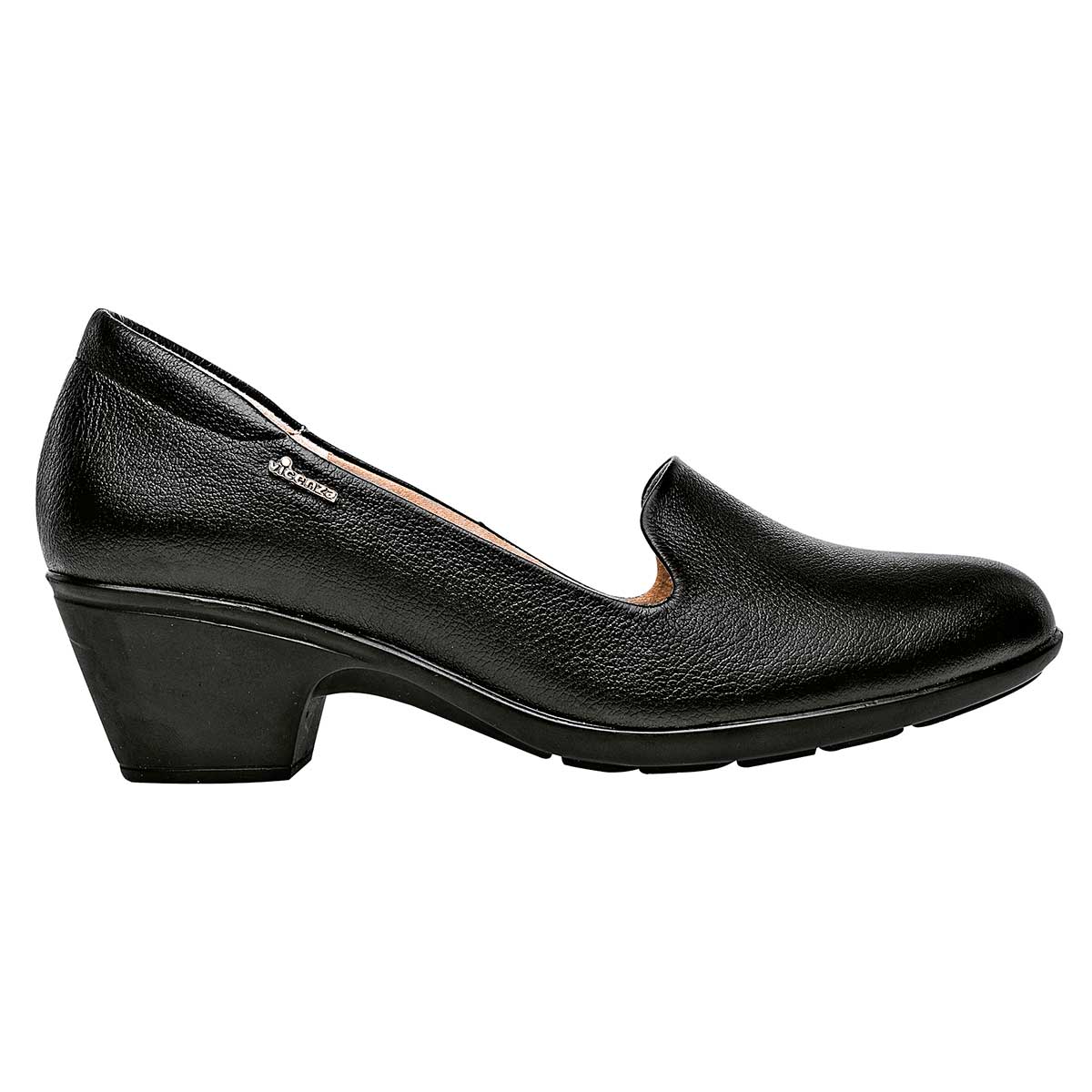 Zapatillas Exterior Piel Color Negro Para Mujer De Vicenza