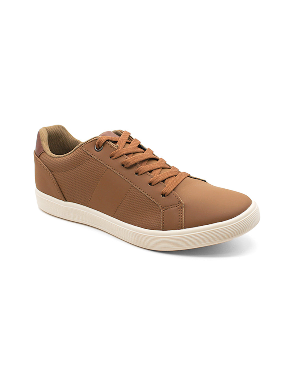 Tenis tipo deportivo  Exterior Sintético Color Café Para Hombre De RBCOLLECTION