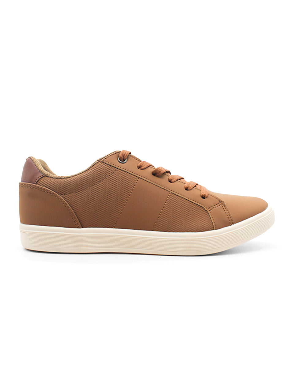 Tenis tipo deportivo  Exterior Sintético Color Café Para Hombre De RBCOLLECTION