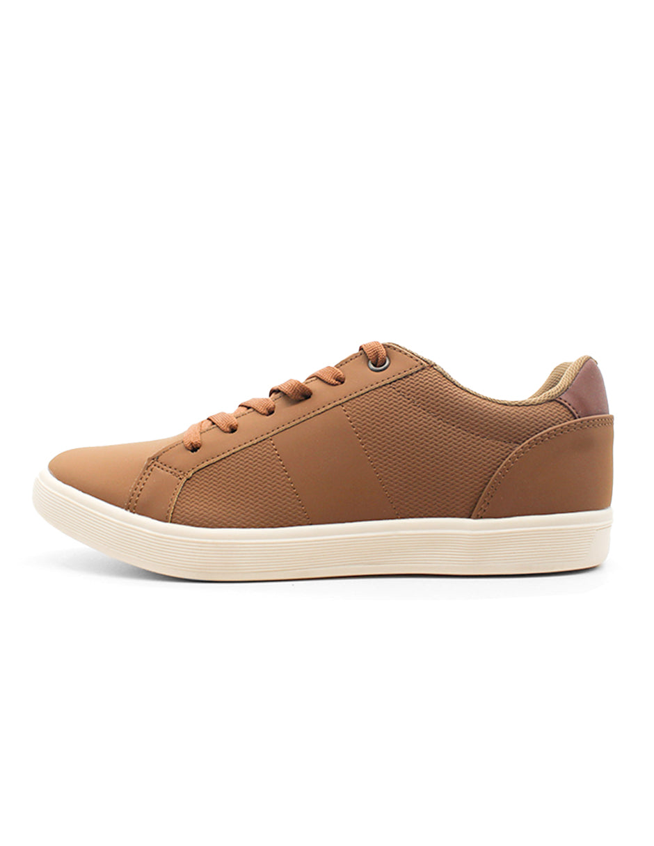 Tenis tipo deportivo  Exterior Sintético Color Café Para Hombre De RBCOLLECTION