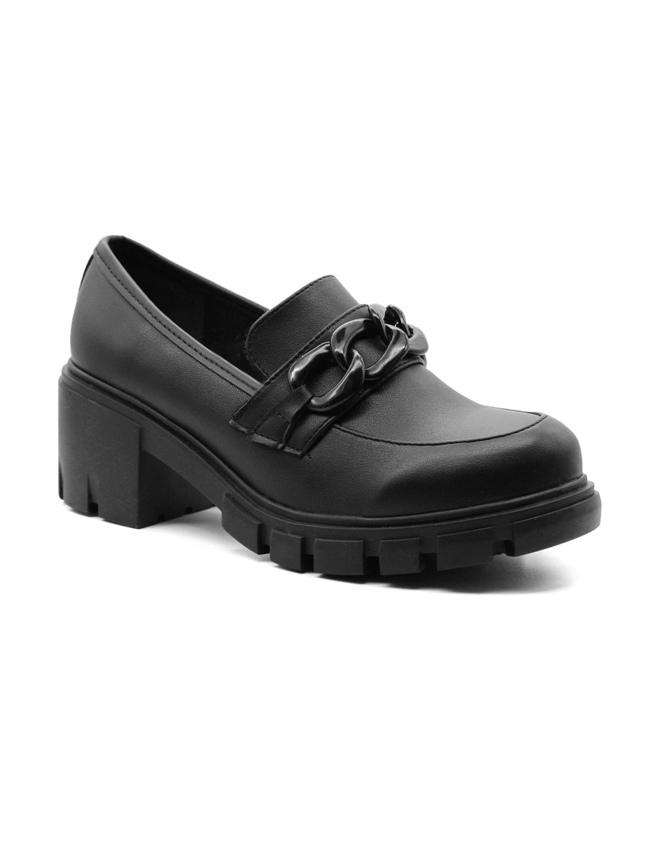 Mocasines Exterior Piel sintética Color Negro Para Mujer De RBCOLLECTION