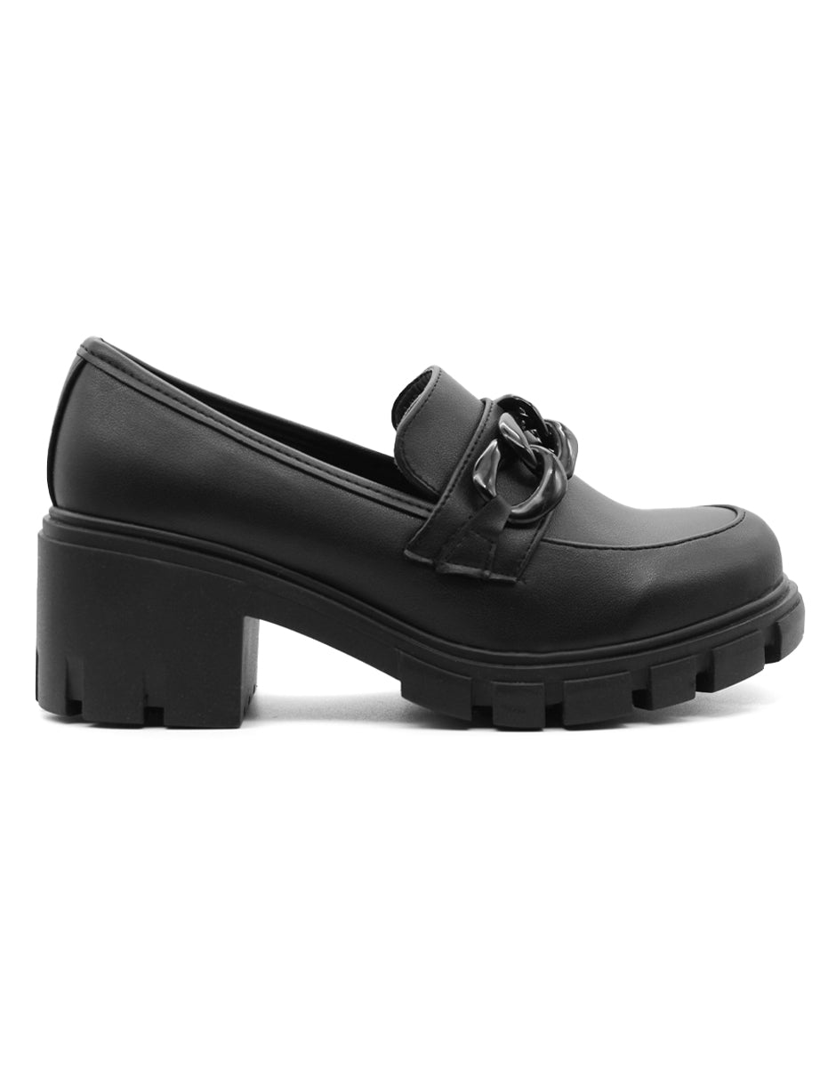 Mocasines Exterior Piel sintética Color Negro Para Mujer De RBCOLLECTION