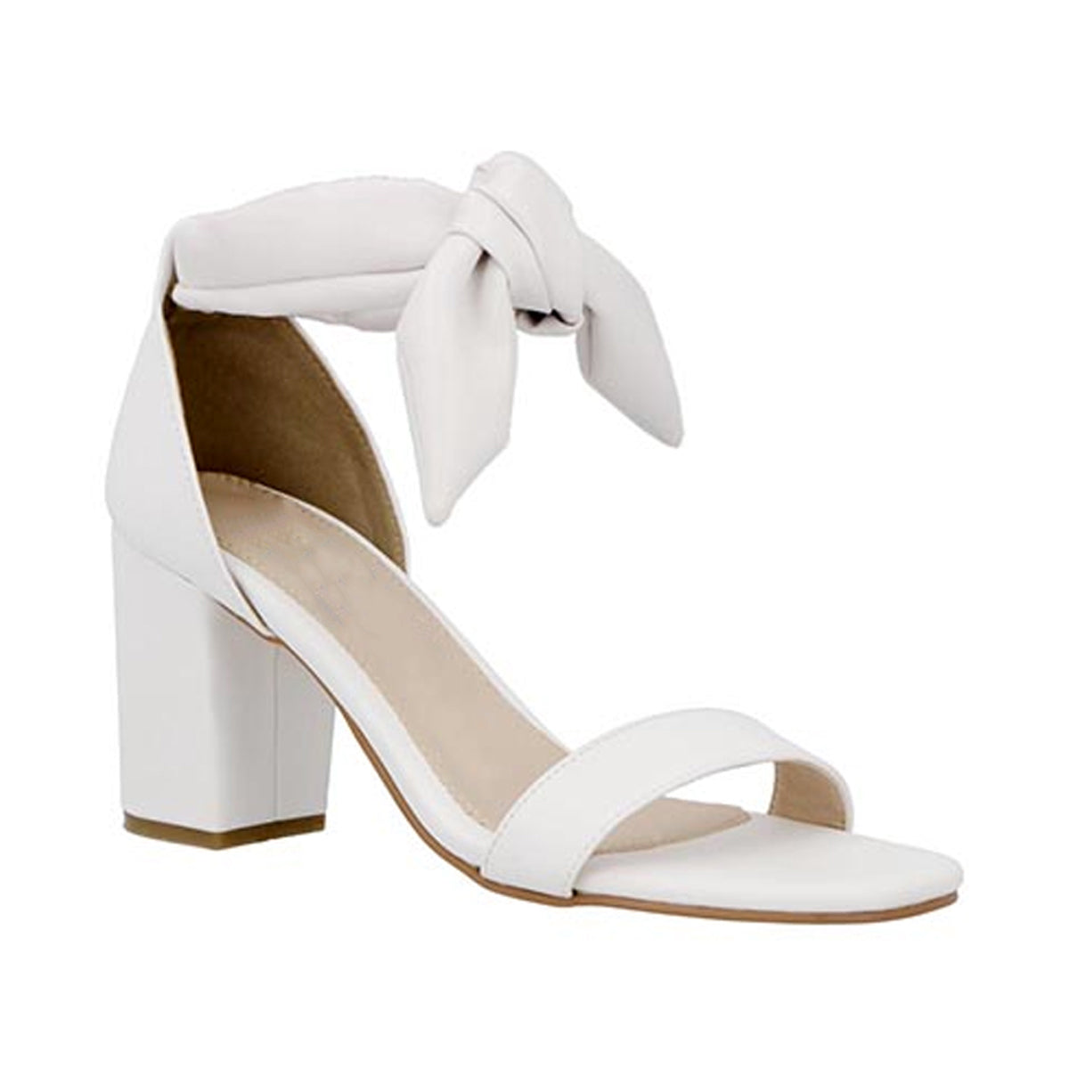 Sandalias con tacón Exterior Piel sintética Color Blanco Para Mujer De RBCOLLECTION