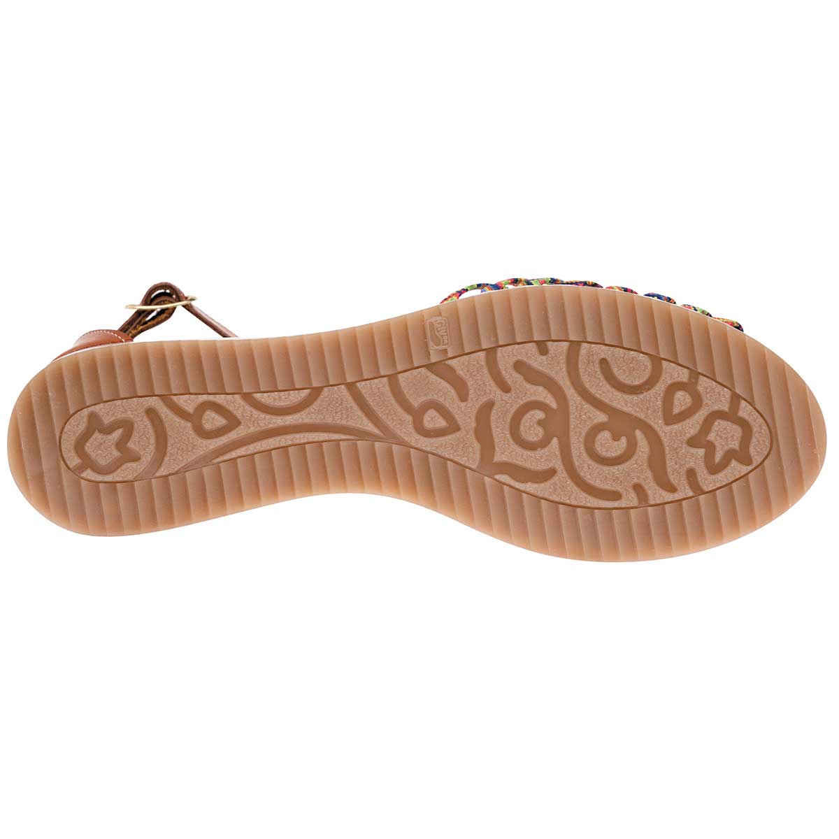 Sandalias de piso Exterior Sintético Color Camel Para Mujer De Moramora