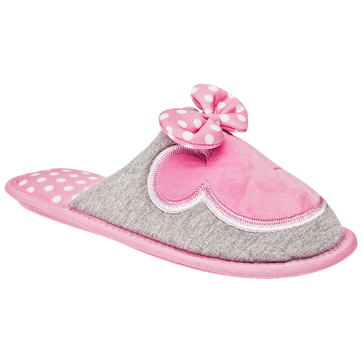 Pantuflas Exterior Textil Color Gris Para Mujer De Arra