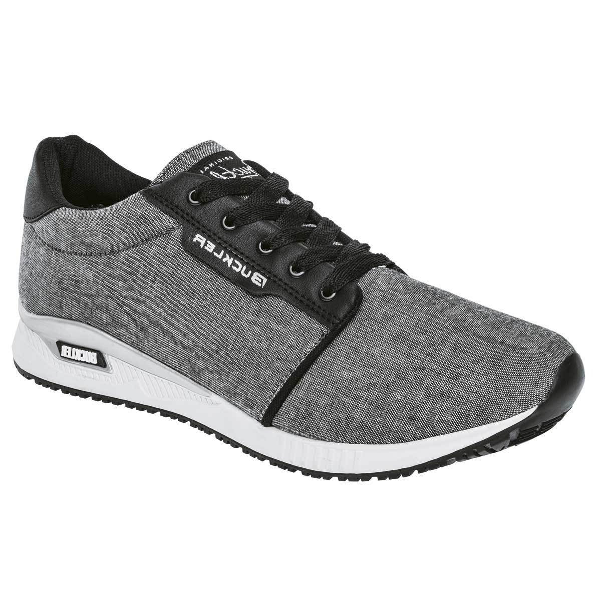 Con cordones Exterior Textil Color Gris de Buckler