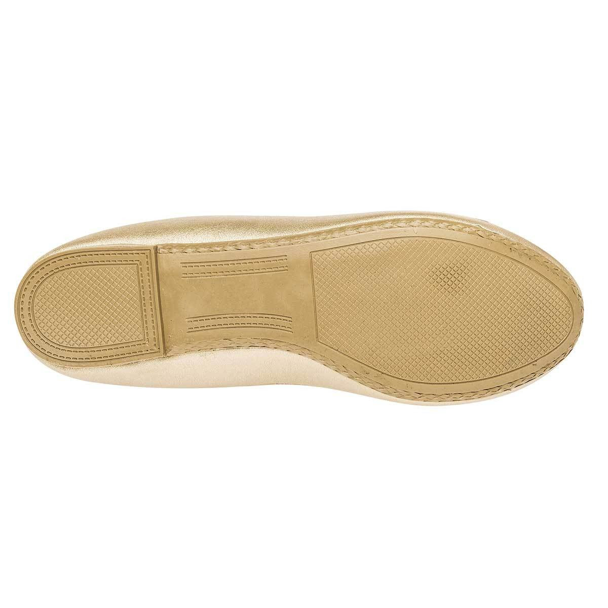 Flats clasicas Exterior Textil Color Oro de Sexy Girl