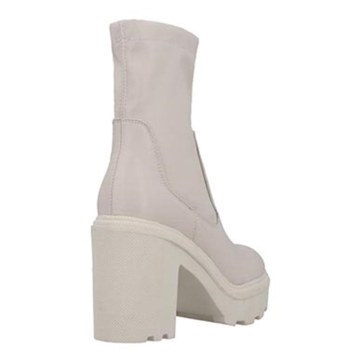 Botín con tacón Exterior Piel sintética Color Blanco Para Mujer De RBCOLLECTION