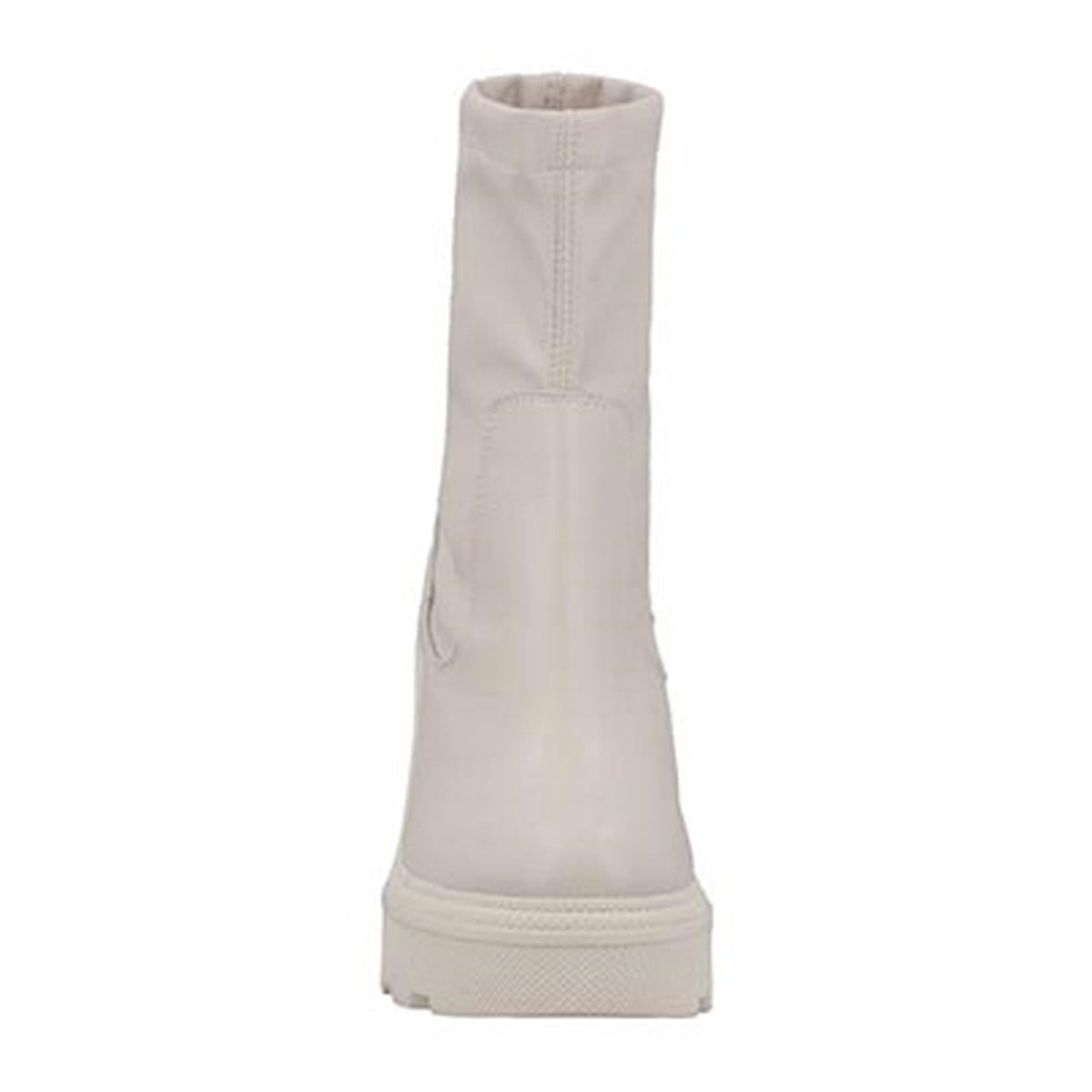 Botín con tacón Exterior Piel sintética Color Blanco Para Mujer De RBCOLLECTION