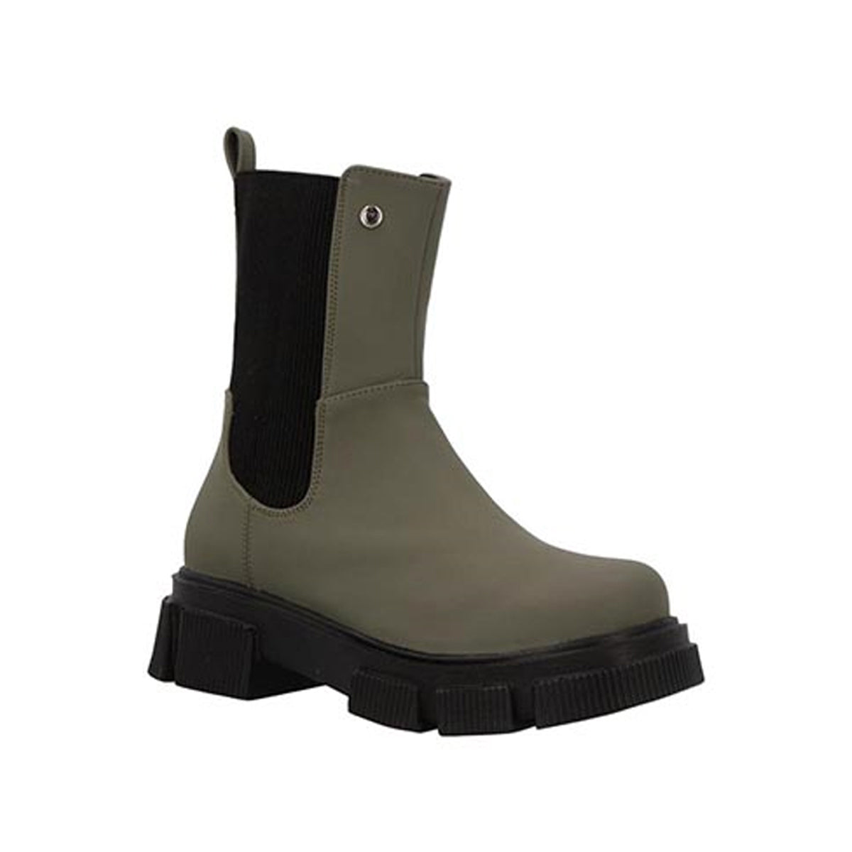 Botín con cuña Exterior Piel sintética Color Gris Para Mujer De RBCOLLECTION